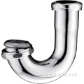 Chrome Slip Joint J Bend